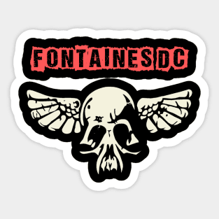 fontaines dc Sticker